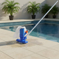 Jet Suction Pool Cleaner Portable Cleaning Supplies Aluminum Pole