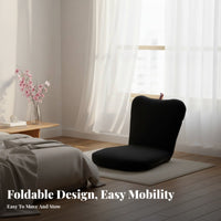 Plush Flower-Shaped Lounger Fully Filled Floor Chair Lightweight for Bay bay window
