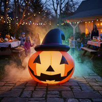 Outdoor Inflatable Pumpkin Decoration Giant Inflatable Pumpkin Inflatable Quick Inflation for Homeowners, Yard, Lawn, Porch