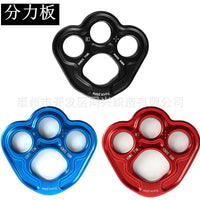 Outdoor Climbing Anchor Splitter Adventure Training Rope Separator Yoga Force Plate