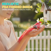 Artificial Feathered Birds with Clip