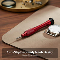 5 Point Pointed Screwdriver Long-Lasting Steel Construction 5 Prong Screwdriver for Watchmakers