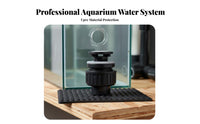Aquarium Bulkhead Fitting Quick Connect PVC Bulkhead Fitting Leak-Resistant Seal Fish Tank Drain Connector for DIY Enthusiasts, Sump, Hydroponics