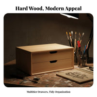 Multi-Drawer Document Box Large Capacity 3-Drawer Storage Box adaptable Use