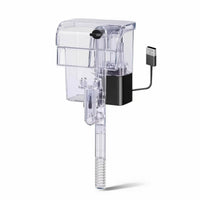 Aquarium Filter with Surface Skimmer Transparent for Desktop Aquariums