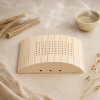 Wooden Moxibustion Box Solid Wood Back Moxibustion Box Vented Design for Spa