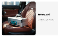Portable currency Safe sturdy 3-digit code securing mechanism securing mechanism Safe Box Anti for Shop, Students