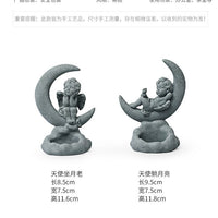 可爱小天使工艺品摆件礼物创意复古欧式桌面装饰雕像雕塑艺术摆设