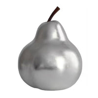 Pear Sculpture Modern Pear Ornament Nature-Influenced Fruit Ornament for Homeowners, Art Collectors, Entryway, Bookshelf