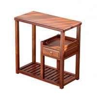 Tea Ceremony Stand Mortise and Tenon Joinery Storage Cabinet New Chinese Design