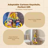 Electric Car Keychain, sturdy Metal decoration, Multi-Functional Backpack Accessory, Gift for Boys and Girls