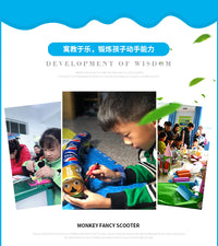 科技小制作DIY升降道闸门 手工线控科学实验教具STEAM科普小发明