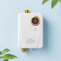 Compact Water Heater with Digital Display Space-Saving Point-of-Use Electric Water Heater for Rv