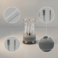 9 Pieces Precision Screwdriver Set Knurled Small Precision Screwdriver Set Portable Tool for Hobbyists, Jewelers