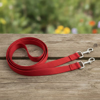 Woven Strapping Lead with Snap Hooks Flat Horse Lead Rope with Snap Hook Flexible Horse Training Rope Sturdy for Riders, Groundwork, Stables