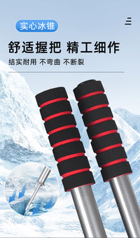 户外冰车滑冰坐式儿童成人双人新款冬季东北爬犁老式可拆折叠便携