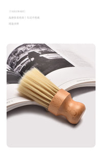 Beech Wood Handle Car Interior Cleaning Brush for Air Vents and Dust
