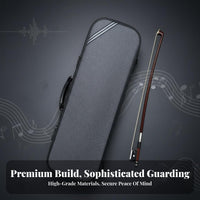 4/4 Full Size Violin Case Built-in Thermometer Violin Backpack Case Instrument Carrying Bag Pressure-Resistant Waterproof