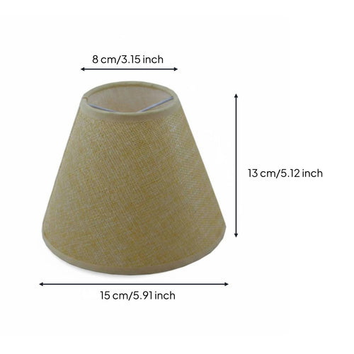 Chandelier Shade Decorative Cone Lampshade Gentle Radiance