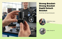 Aluminum bracket, quick release