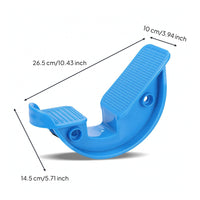 Curved Stretching Board with Textured Platform Lightweight Calf Stretching Board Long-Lasting Foot Rocker Non-Slip for Athletes, Home Workouts, Office