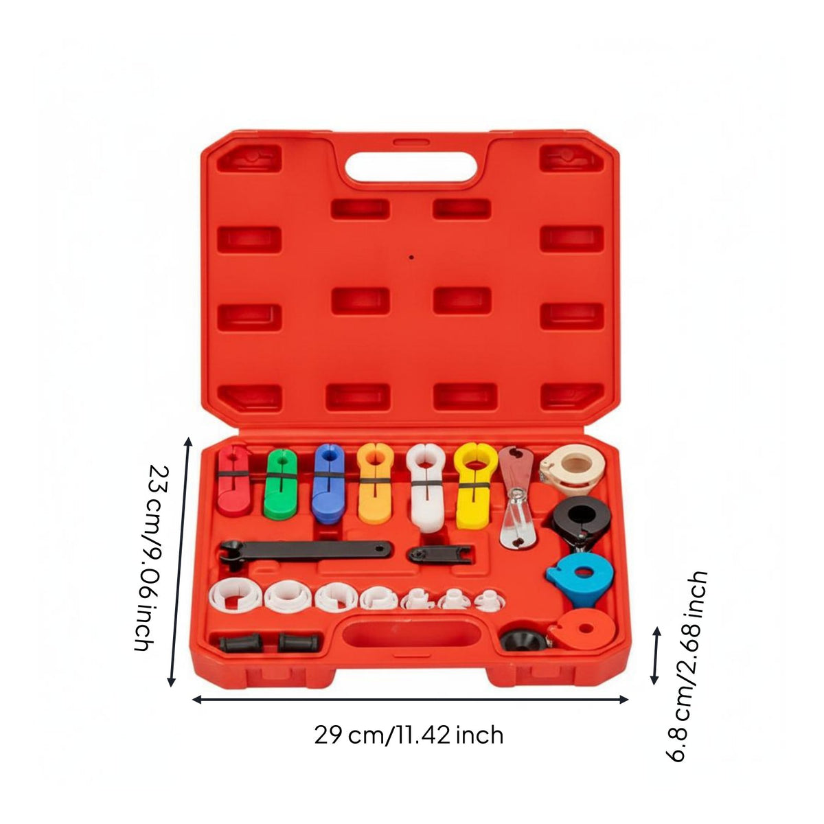 Cooling Line Disconnect Tool Easy to Use Cooling Line Disconnect Tool Set Wide Compatibility Air Conditioner Hose Remover Set for Garage
