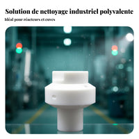 PTFE Rotating Spray Ball Resistant Teflon Vessel Cleaning Nozzle