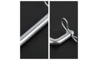 Quick Release Bent Hitch Pin with Clip Simple to Install Receiver Hitch Pin with Clip Sturdy Towing Accessory Versatile for Utility Trailers