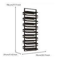Rotating Shoe Rack Space Saving Closet Shoe Storage Rack Large Capacity Multi-Tier Storage Shelf for Adults, Renters, Dressing Room, Bedroom, Entryway