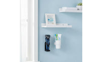 wall Mounted Electric Grooming Device Holder Space-Saving Electric Grooming Device Wall Rack Waterproof Self Rack for Restroom