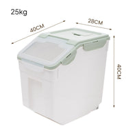 Moisture-Proof Rice Storage Bin Multi-Purpose Airtight Rice Dispenser Safe for Pantry