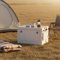 Foldable Storage Box Removable Tabletop Hard-Shell Storage Box Portable