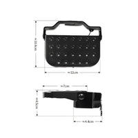 Two-Wheeler Rear Foot Pegs Foldable Folding Footrest Compact Two-Wheeler Foot Peg for Commuters
