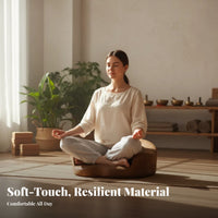 Stitched Seams Yoga Cushion Meditation Seat Cushion Padded