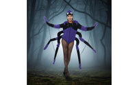 Arachnid Outfit Costume Stage Show Spider Dressbodysuit Stretch Textile-Eight-Legged Costume for Bar Event