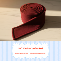 Adjustable Wool Coat Belt, Unisex, Black, Fall Winter