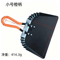 工业级加厚铁垃圾铲 养殖场车间清扫簸箕 耐用不易变形铁制畚斗
