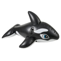 Inflatable Whale Seat Inflatable Giant Inflatable Whale Heavy-Duty Pool Seat with Handle Stable for Beach