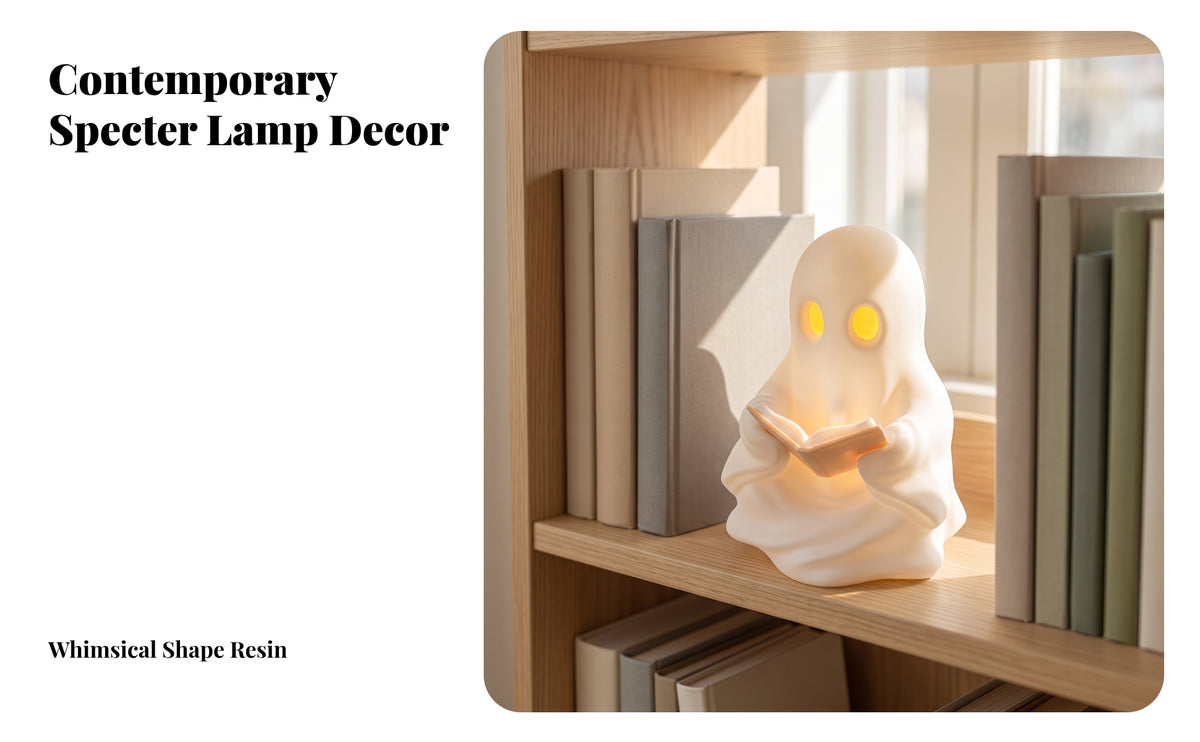 Translucent Reading Spirit Statue