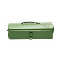Metal Heavy Duty Metal Foldable Handle Portable Tool Chest for DIY Enthusiasts, Car