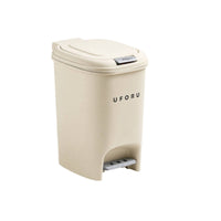 Trash Can with Lid and Foot Pedal Slim Trash Can with Foot Pedal Easy to Clean