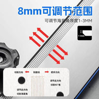 45-Degree Tile Chamfering Tool for Angle Grinder, 100 Type, High Precision