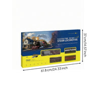 Oval Track Train Set Metal Rails HO Scale Track ABS Plastic