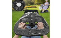 Transparent Mobility Scooter Control Panel Cover Weather-Resistant Mobility Scooter Tiller Cover for Rainy Day Riding, Outdoor Travel