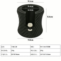 黑色螺旋咖啡压粉座 51/54/58mm 通用 家用商用咖啡机手柄支撑架