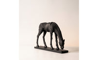 Line-Style Horse Figurine with Base Abstract Horse Figurine Modern Decor Minimalist for Living Room, Office, Entryway