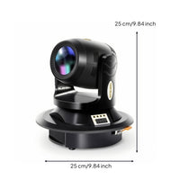 Moving Head Beam Light 12-Channel Stage Light with Digital Control Beam Light Compact Efficient Heat Dissipation for DJs