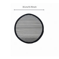 Easy to Use Car Depression Detection Board Black Rim Depression Detection Board Storage Pouch Auto Tool Portable for Garage