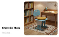 Adjustable Kids Study Desk Set Design Height Adjustable Kids Desk Set Sturdy Frame children's Ergonomic Learning Station for Bedroom, Home, Playroom
