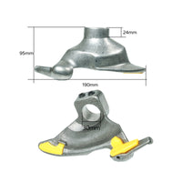 Metal Tire Changer Mount Demount Head Long-Lasting Tire Changer Duck Head Safeguarding Tool Scratch-Resistant for Auto Repair Shops